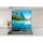 K&uuml;chenr&uuml;ckwand Glas 65x60 Spritzschutz Herd Sp&uuml;le Fliesenschutz Landschaft Blau