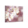 K&uuml;chenr&uuml;ckwand Glas 65x60 Spritzschutz Herd Sp&uuml;le Fliesenschutz Deko Blumen Pink